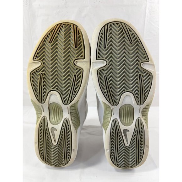 VINTAGE NIKE white Swoosh Y2K SHOES SIZE 7 - Picture 9 of 12